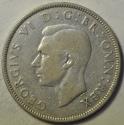 World Coins - Great Britain Silver 2 Shillings 1939