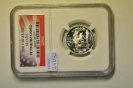 World Coins - USA; Silver Quarter 2006 Nevada  NGC PF70 Ultra Cameo