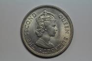 World Coins - Malaya & British Borneo; 10 Cents 1961-H  BU