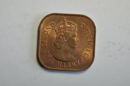 World Coins - Malaya & British Borneo; Cent 1961  BU