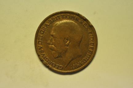 World Coins - Great Britain; Farthing 1917