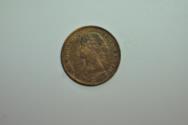 World Coins - Great Britain; Farthing 1861  XF