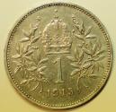 World Coins - Austria Silver Corona 1915