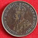 World Coins - Australia Bronze Penny 1916-I