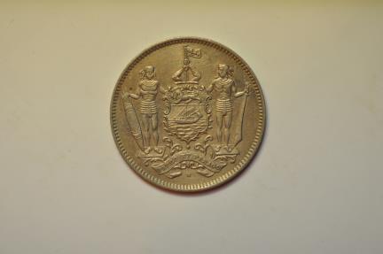 World Coins - British North Borneo; 5 Cents 1940 H   XF