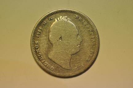 World Coins - Great Britain; Silver Shilling 1836