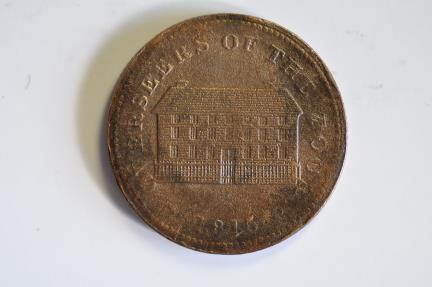 World Coins - Great Britain; Yorkshire - Sheffield Workhouse Penny Token 1815