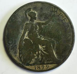 World Coins - Great Britain; Penny 1899