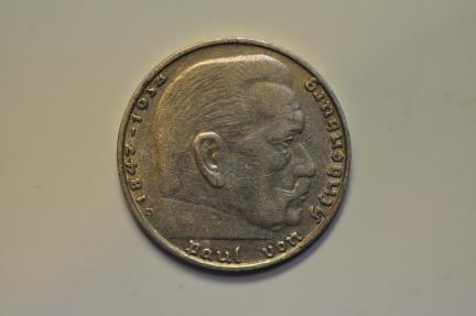 Germany; Silver 2 Reichsmark 1937-D | European Coins