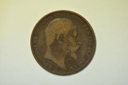 World Coins - Great Britain; Penny 1902