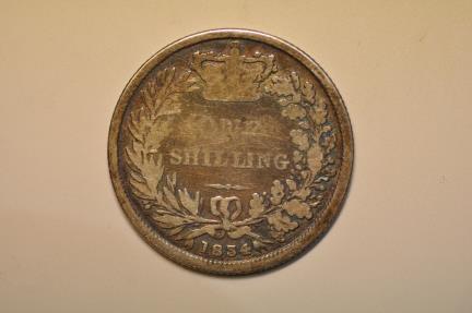 World Coins - Great Britain; Silver Shilling 1834