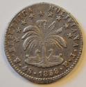 World Coins - Bolivia Silver 4 Soles 1858 PTS FJ   XF
