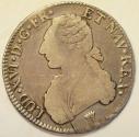 World Coins - France Silver Crown - Ecu 1785-I  SCARCE