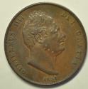 World Coins - Great Britain Copper Penny 1831
