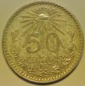 World Coins - Mexico Silver 50 Centavos 1937
