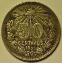 World Coins - Mexico; Silver 50 Centavos 1906