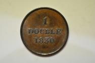 World Coins - Guernsey; Double 1830   AU/UNC
