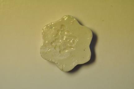 World Coins - Thailand; Chinese Porcelain Gambling Token no date - 1800's/ early 1900's