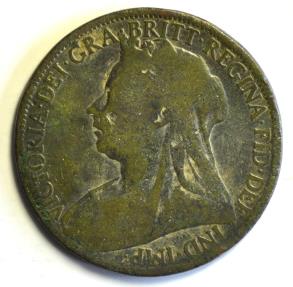 World Coins - Great Britain; Penny 1899