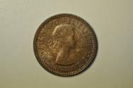 World Coins - Great Britain; Farthing 1953  BU