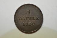 World Coins - Guernsey; Double 1830