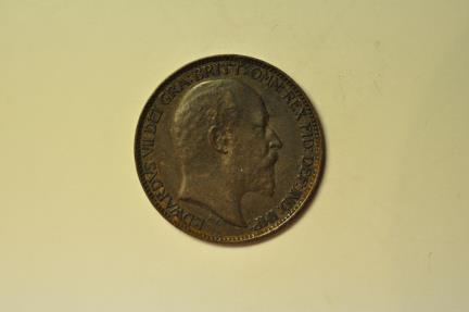 World Coins - Great Britain; Farthing 1903  XF+