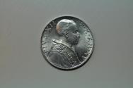 World Coins - Vatican; 5 Lire Anno XV - 1953