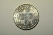 World Coins - Saint Thomas & Prince Island; Silver Crown-50 Escudos 1970 - 500th Anniversary of Discovery BU