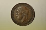 World Coins - Great Britain; Farthing 1933