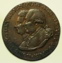 World Coins - Great Britain Birmingham - Lutwyches 1/2 Penny Token no date   XF