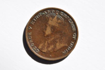 World Coins - Hong Kong; Cent 1919-H