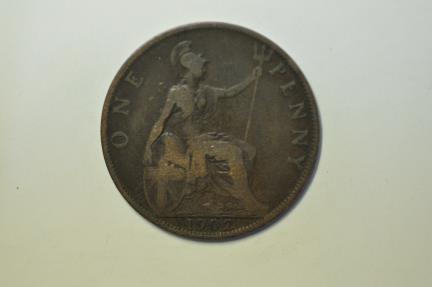 World Coins - Great Britain; Penny 1902