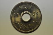 World Coins - Fiji; Penny 1964  UNC