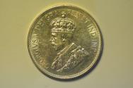 World Coins - Cyprus; Silver Crown - 45 Piastres 1928  50th Anniversary of British Rule