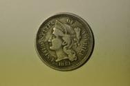 Us Coins - USA Nickel 3 Cents 1881