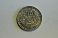 World Coins - Chile; 10 Centavos 1938