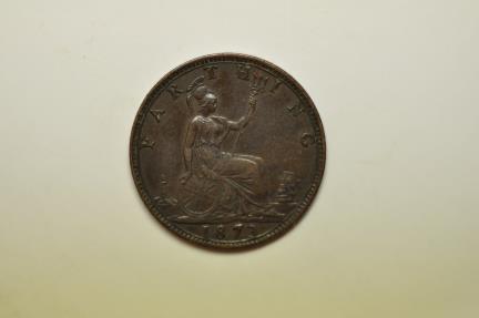 Great Britain; Farthing 1873 | European Coins