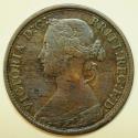World Coins - Great Britain Bronze Farthing 1862