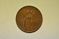 World Coins - Denmark; 2 Ore 1889 CS  AU