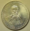 World Coins - Portugal  Silver 50 Escudos 1969  President Marechal Carmona  UNC