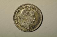 World Coins - Austro - Hungarian Empire; Silver 10 Kreuzer 1872