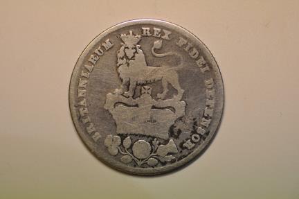 Great Britain; Silver Shilling 1826 | European Coins