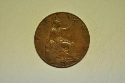 World Coins - Great Britain; Farthing 1924