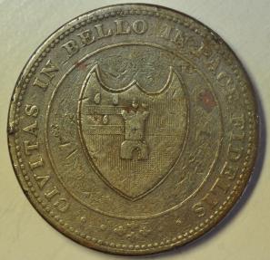 World Coins - Great Britain; Worcester Penny Token 1811