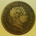 World Coins - Great Britain Silver 1/2 Crown 1817