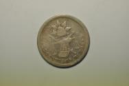 World Coins - Mexico; Silver 25 Centavos 1878/7 Mo M