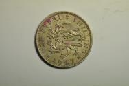 World Coins - Cyprus; Shilling 1947
