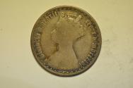 World Coins - Great Britain; Silver Florin 1856 Gothic Type