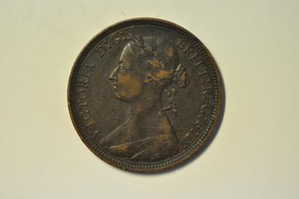World Coins - Great Britain; 1/2 Penny 1889