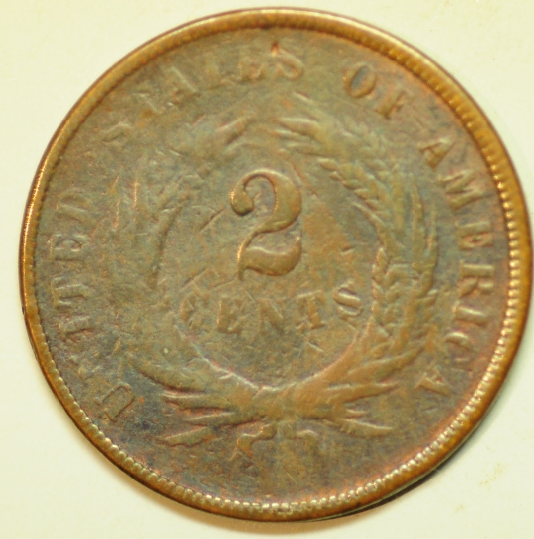 ワズ　二つ USA 2 Cents 1867 | 2 Cents